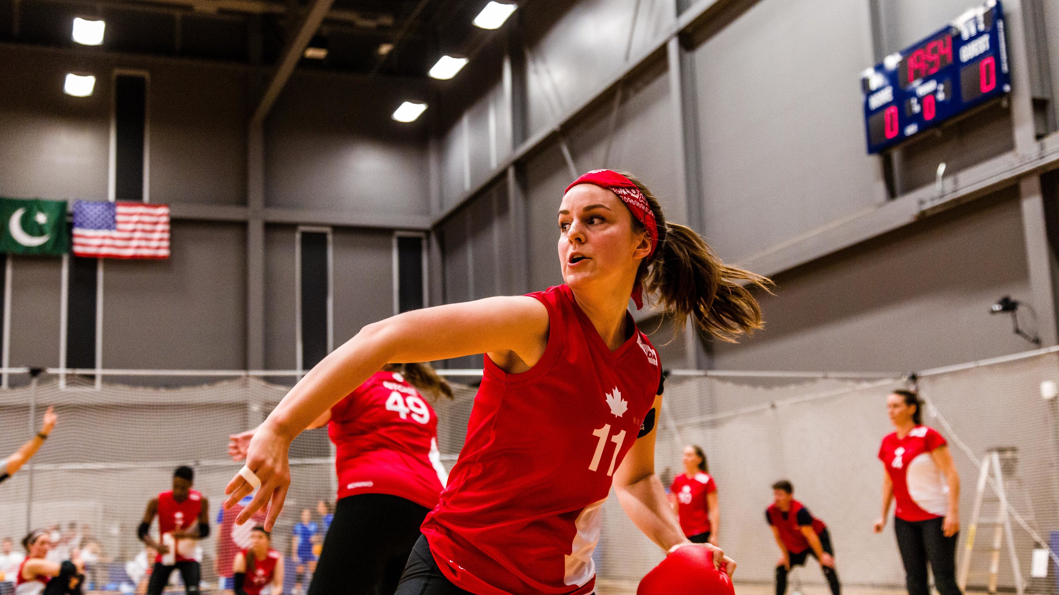 Don't Underestimate Women's Dodgeball Player Shauna Roe