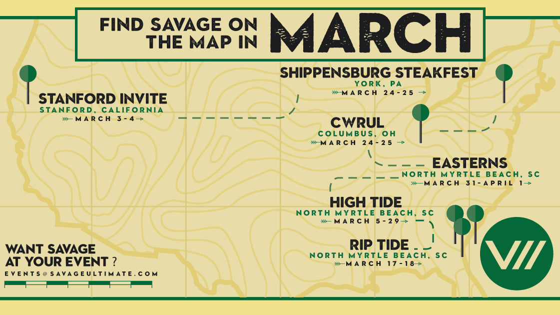 Where's Savage in March? High Tide and More
