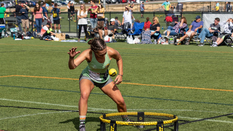 Tori Farlow is blazing trails for pro female Spikeball players
