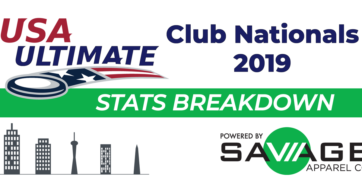 USAU Club Nationals 2019 Infographic VII Apparel Co.