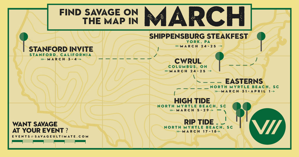 Where's Savage in March? High Tide and More
