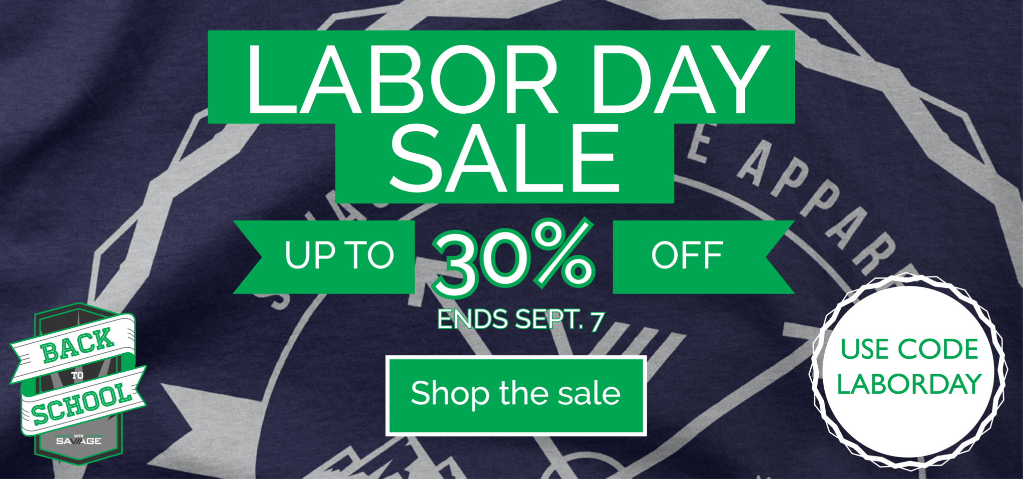 Labor Day Sale