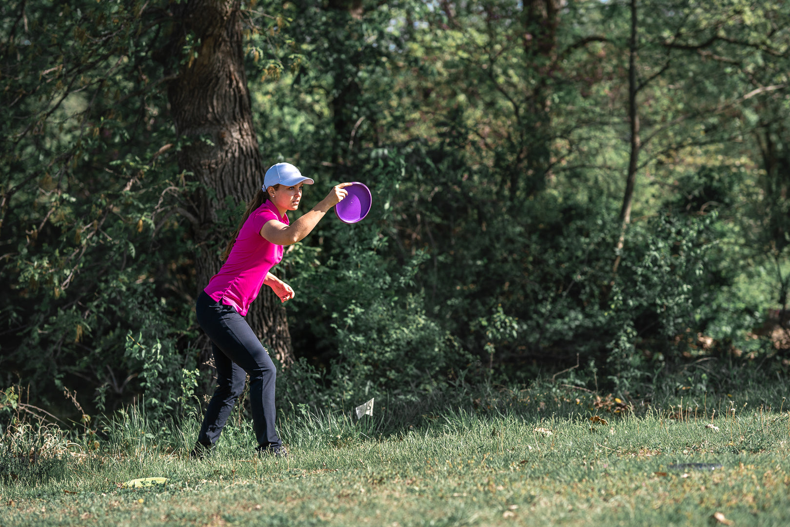Hannah McBeth disc golfer