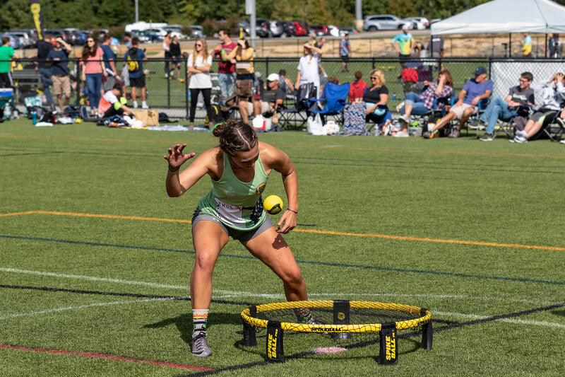 Tori Farlow is blazing trails for pro female Spikeball players